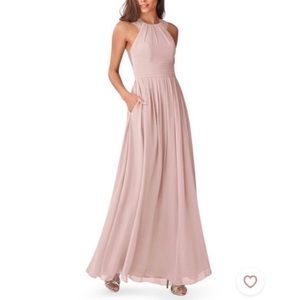 Azazie Dusty Rose bridesmaid dress